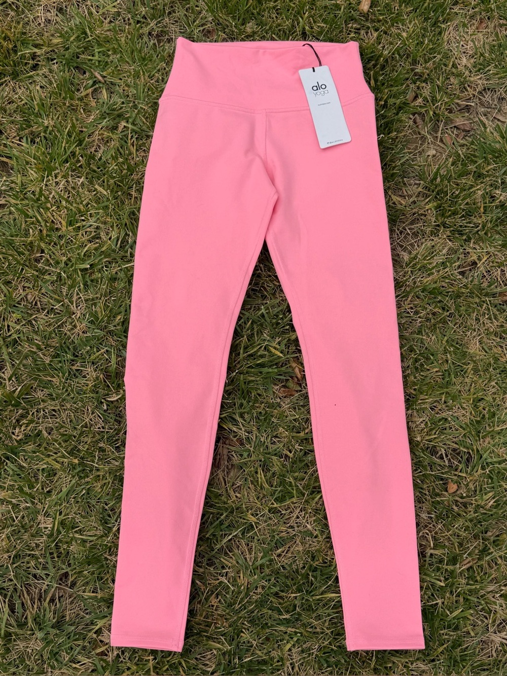 ALO Yoga High-Rise Leggings in Pink